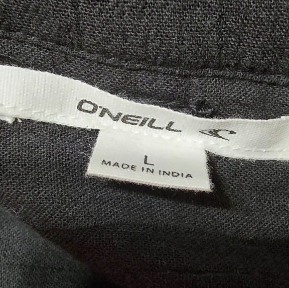 O'Neill Black V-Neck Women's Cover-up - Picture 4 of 7